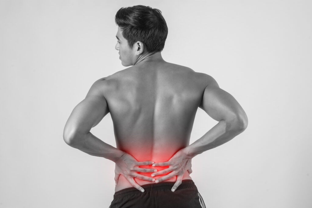Patient with low back pain